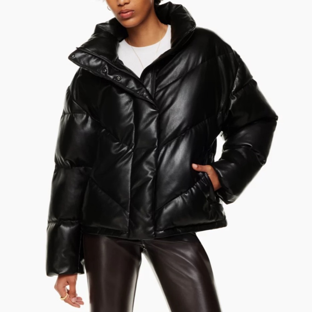 Wilfred The Cloud Puff - Black Vegan Leather - XS